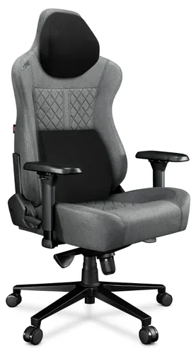 Fotel YUMISU 2052 Magnetic Jasnoszaro-czarny