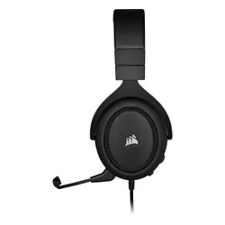 Słuchawki przewodowe z mikrofonem Corsair HS60 PRO SURROUND CA-9011213-EU Nauszne Czarny