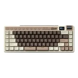 Klawiatura mechaniczna Royal Kludge RK-M70 Mocha Grey Beige Switch Beżowo-Brązowy