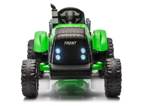 Traktor Na Akumulator Dla Dziecka Ch9959B 24V 2X120W Przyczepa LED Eva Pilot