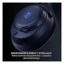 Słuchawki bezprzewodowe z mikrofonem SteelSeries Arctis Nova Pro Omni Nauszne Granatowy