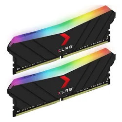 Pamięć PNY XLR8 Gaming Epic-X RGB, DDR4, 16 GB, 3200MHz, CL16 (MD16GK2D4320016XRGB)