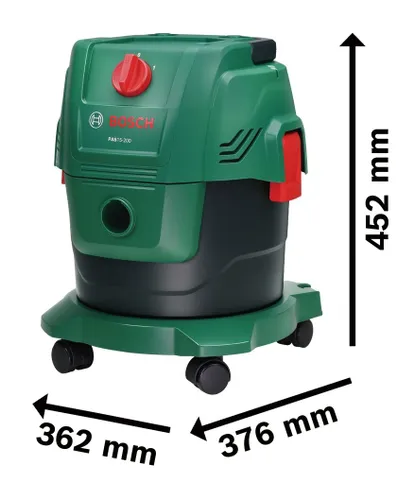 Odkurzacz warsztatowy BOSCH PAS 15-200