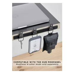 Brelok Alpaka HUB Keychain - black