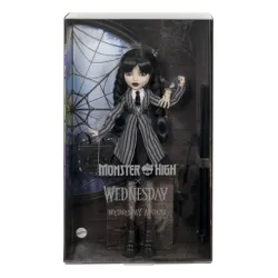 Zestaw MONSTER HIGH X Wednesday School HXJ04 + Rave HXJ03