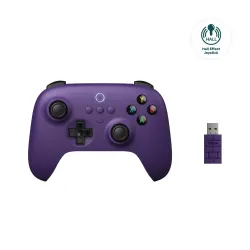 Pad 8BitDo Ultimate 2.4G Wireless Hall Effect do PC, Android, iOS Bezprzewodowy Fioletowy