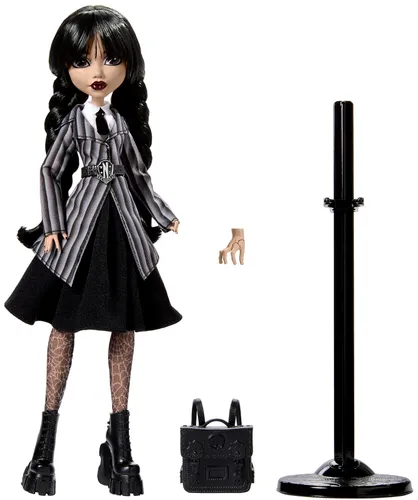 Lalka MONSTER HIGH X Wednesday Szkolny Mundurek HXJ04