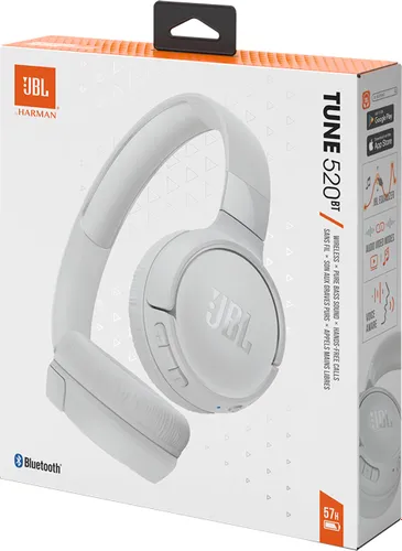 Słuchawki nauszne JBL Tune 525BT Biały