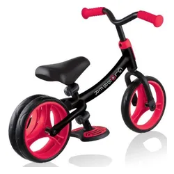 Globber Rowerek biegowy Globber GO Bike DUO / Black - New Red 614-102-2