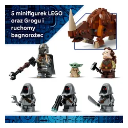 LEGO 75453 Star Wars: Мандалорский песчаный краулер джавов, набор кубиков 14+