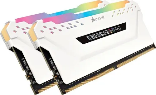 Pamięć Corsair Vengeance RGB PRO, DDR4, 16 GB, 3000MHz, CL15 (CMW16GX4M2C3000C15W)