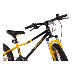 Rower dziecięcy SUN BABY Verdant Calix 20 dla chłopca Czarno-złoty