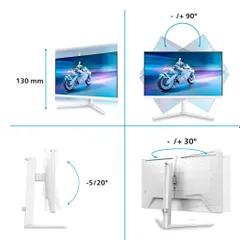 Monitor PHILIPS Evnia 27M2N6501L/00 26.5" 2560x1440px QD-OLED 240Hz 0.03 ms [GTG]