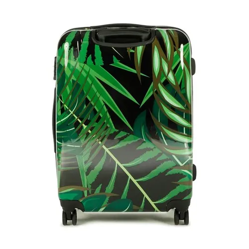 Средний жесткий чемодан Saxoline Palm Leaves 1460h0.60. 10 Palm Leaves