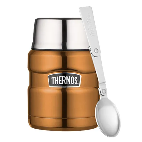 Termos na jedzenie Thermos Stainless King Food Flask 0,47 l - copper