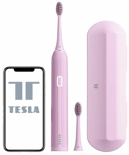 Szczoteczka soniczna TESLA TSL-PC-TSD200P Deluxe Różowa