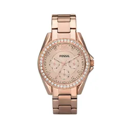 Fossil Riley ES2811 Rose Gold / Rose Saatler