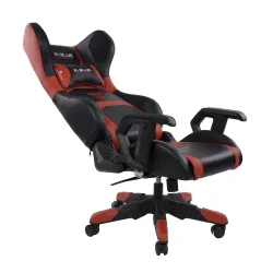 Fotel E-BLUE Cobra Bluetooth EEC310 Gamingowy do 120kg Skóra ECO Czarno-czerwony