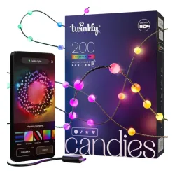 Girlanda LED Twinkly CANDIES 200xLED 12m