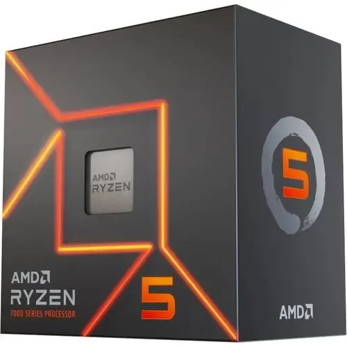 Procesor AMD Ryzen 5 7600 BOX (100-100001015BOX) + Fortis 5 ARGB Szary