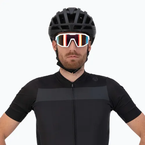 Okulary przeciwsłoneczne Rogelli Recon white/coral