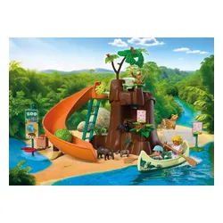 PLAYMOBIL Zoo 72071 Przygoda w dźungli, zestaw dla dzieci +4 lata