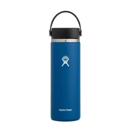 Butelka termiczna 591 ml Wide Mouth 2.0 Flex Cap Hydro Flask - cobalt