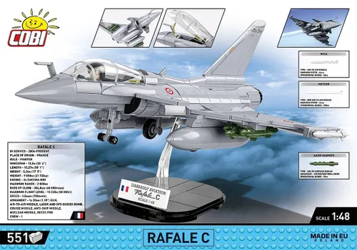 Cobi Klocki Klocki Rafale C 551 klocków