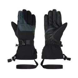 Rękawice narciarskie męskie ZIENER Ghalion Aquashield black/electric grass