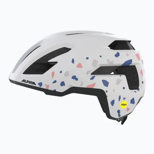 Kask rowerowy Alpina Taunus Gravel MIPS creme terrazo matt