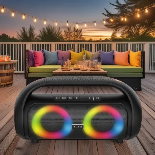 Głośnik Bluetooth BLOW SOUNDWAVE 80W Czarny