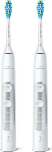 Philips Sonicare ExpertClean Ses Fırçası 7300 HX9611 / 19 2 adet Beyaz