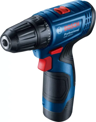 Bosch GSR 120-LI Professional Akülü Matkap (+2 adet 2AH pil + matkap seti)