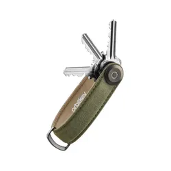 Etui organizer na klucze Orbitkey Waxed Canvas - khaki green