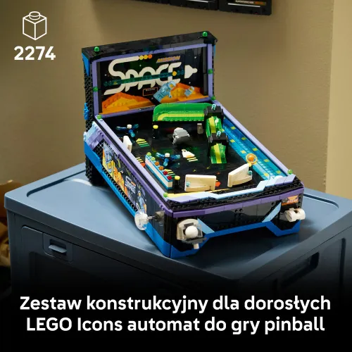 LEGO 11374 Icons Automat do gry pinball