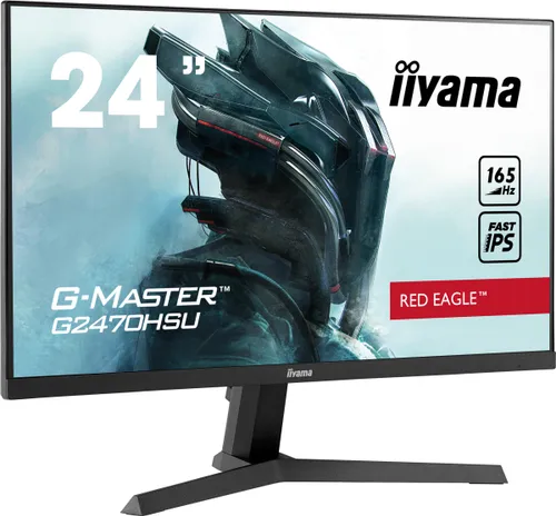 Monitor iiyama G-MASTER Red Eagle G2470HSU-B1 24" Full HD IPS 165Hz 0,8ms Gamingowy