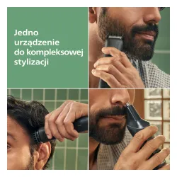 Trymer Philips Seria 3000 MG3930/15 6 nasadek 60min