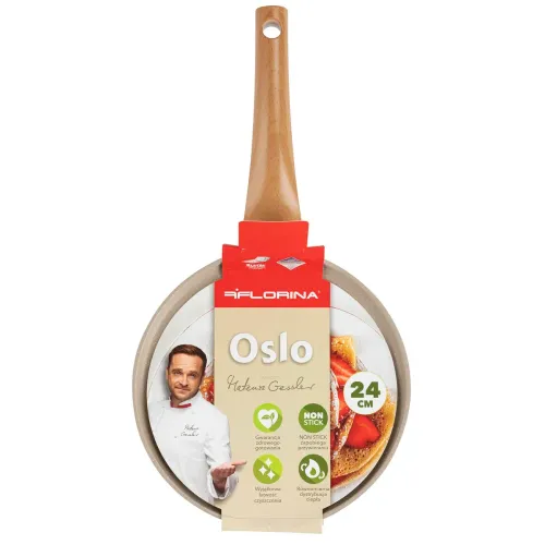 Patelnia do naleśników nieprzywierająca FLORINA OSLO 24 cm
