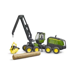 BRUDER Harwester John Deere 1270G z konarem drzewa