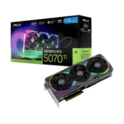 Karta graficzna PNY GeForce RTX 5070 Ti Overclocked Triple Fan ARGB 16GB GDDR7 256bit DLSS 4