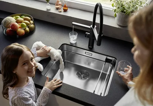 Bateria z filtrem BLANCO EVOL-S Pro 526636 Czarny mat