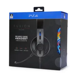 Проводные наушники с микрофоном PowerA Fusion Pro PS4-черный