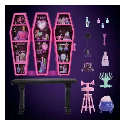 Zestaw akcesoriów MONSTER HIGH Sekretny Pokój Eliksirów Draculaury JBF15