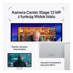 Monitor APPLE Studio Display XDR 2026 27" 5120x2880px (Szkło standardowe, Podstawka z regulacją pochylenia i wysokości)