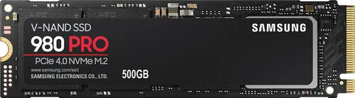 Samsung 980 PRO 500 GB Katı Hal Sürücüsü M. 2 2280 PCI-E x4 Gen4 NVMe (MZ-V8P500BW)