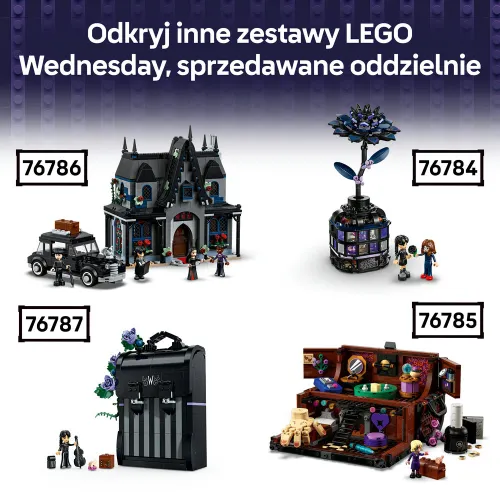 LEGO 76788 Wednesday Akademia Nevermore
