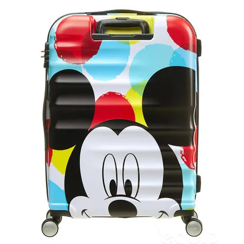 Walizka średnia American Tourister Wavebreaker Disney - mickey close up