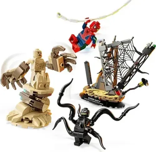 LEGO Super Heroes Marvel 76334 Epicka bitwa: Spider-Man kontra Sandman