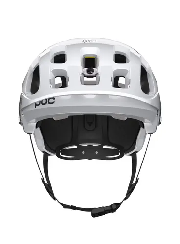 Kask rowerowy POC Tectal Race MIPS NFC - white/orange