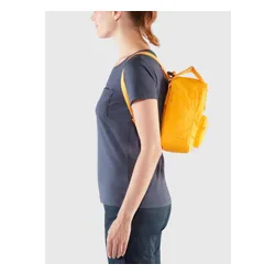 Fjallraven Kanken Mini-ochre sırt çantası / konfeti deseni